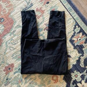 AKRIS Black High-Waist Stretch Pants